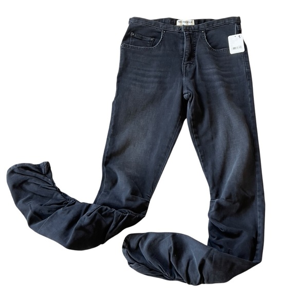 We The Free Daliah Stacked Low Rise Straight Cinched Leg Boho Urban Streetwear - Picture 11 of 13